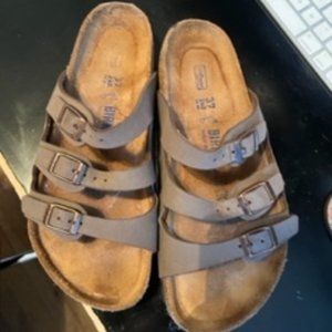 Womans Birkenstock 3 strap sandals